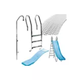 Material exterior da piscina